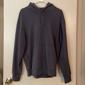 Space Blue J. Crew 100% Cotton Garment Dyed French Terry Sweatshirt Size Medium.